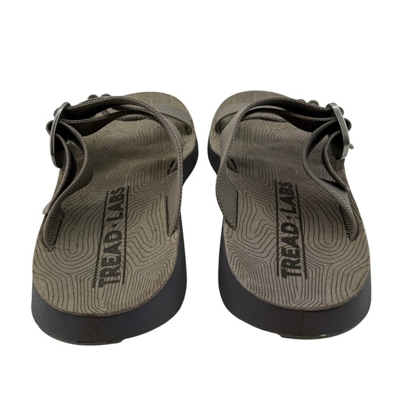 Tread Labs Redway Slide Sandals Gray Men 10 Adjustable Straps Hiking Supportive main image 3